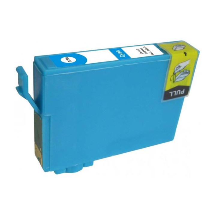 Cartuccia Comp. con EPSON T0712 Ciano